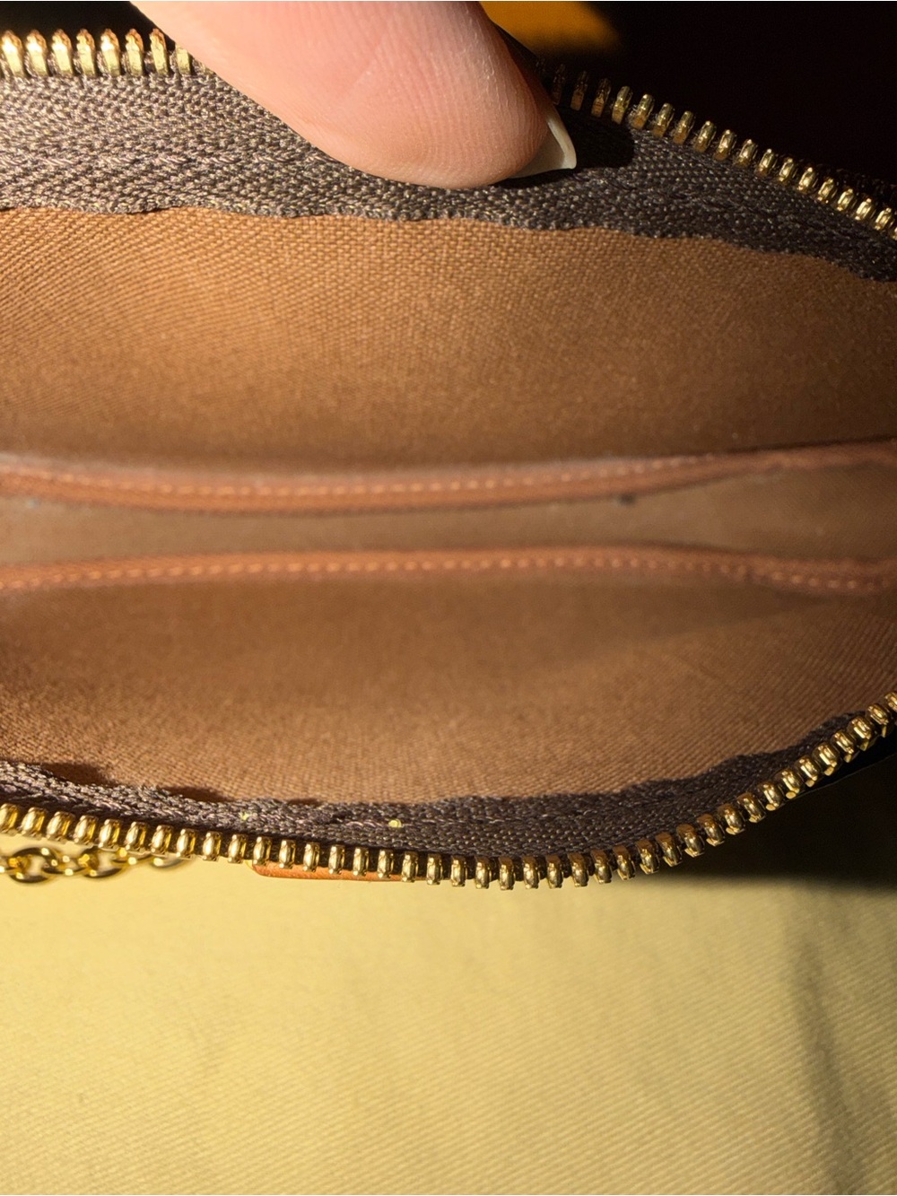 Louis Vuitton Brown Monogram Multi-Pouch Crossbody with Coin Pouch - Picture 7 of 16